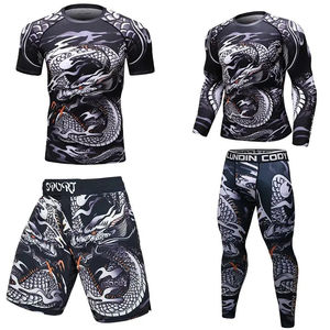 MOVATEXTILE Full Sublimation Men's Rash Guard Set para hombres en la mejor calidad Hecho en Pakistán para hombres - Product Image 1