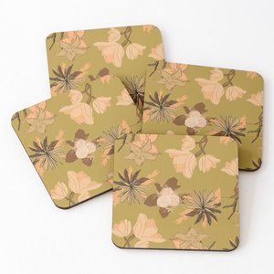 Meilleure qualité Bois coaters multi couleur avec imprimé Tasse à thé café boire Sous-verres de service 4 Pièces Ensemble vente chaude entière - Product Image 1