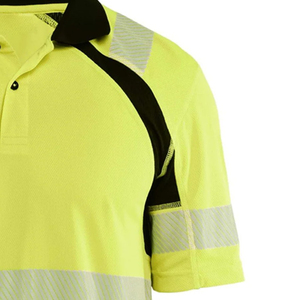 Salut Viz polos de sécurité personnalisés pour hommes vêtements de travail résistants haute visibilité réfléchissant Construction sécurité Polo T-shirts PK - Product Image 6