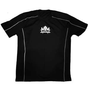 Camiseta Deportiva Tech Performance para Hombre, Corte Atlético, Ligera, Tela Negra, Ropa Deportiva, Estilo Casual Urbano - Product Image 2