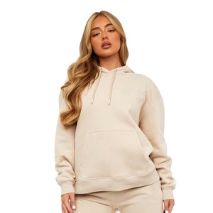 Kamro Sport Women's Unisex Oversized Heavyweight <b>Waterproof</b> Streetwear Canvas Sweatshirt & <b>Hoodies</b> with Front Logo - Product Image 4