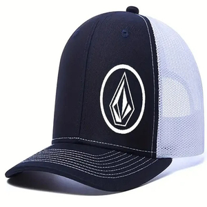 Casquettes de basket-ball en maille personnalisées d'usine, snapback, broderie 3D, chapeau bicolore, 5 panneaux, mode décontractée, hip-hop, casquette de baseball - Product Image 4