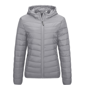 Veste longue matelassée respirante et confortable pour femmes quantité minimale de commande bas Veste matelassée pour femmes à prix d'usine OEM - Product Image 4