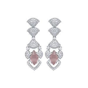 Collier AD en argent moderne à la mode avec perle orthodoxe religieux argent plaqué laiton bijoux cadeau de fête pour les femmes - Product Image 5