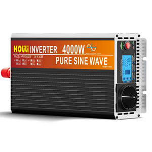 Convertisseur d'énergie solaire HOULI à onde sinusoïdale pure 220V 5000W 4000W 3000W 12V 24V 6000W, convertisseur d'énergie pour voiture - Product Image 4