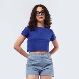 <b>Sexy</b> Baby Tee <b>T</b> <b>Shirt</b> Hip Hop <b>T</b> <b>Shirts</b> Crop Top for Women Custom Print Plain Summer Cotton Slim Fit <b>T</b> <b>Shirt</b> Cropped Tops Ladies - Product Image 4