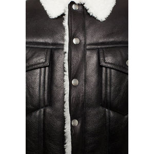 2023 veste en cuir pour hommes de haute qualité marron en cuir véritable toile tissu respirant imperméable avec taille personnalisée - Product Image 4