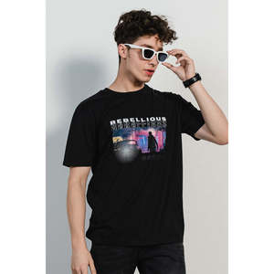 Camiseta de Hombre 100% Algodón - Lista para Venta al Por Mayor, Acabado y Bordado, Logotipo Personalizado Directo de Fábrica - Product Image 1