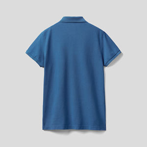 Camiseta de manga corta OEM de alta calidad para hombre, camiseta de moda hecha en fábrica al por mayor para ocasiones de golf, diseño de impresión sólida - Product Image 2