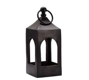 Handmade decorative metal <b>lantern</b> with antique finish and glass panels for luxury home decoration wholesale bulk order - Product Image 2