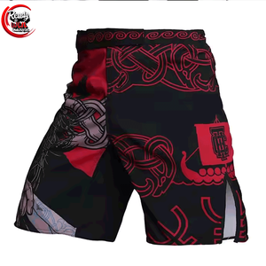 Ropa de boxeo personalizada por sublimación para adultos, pantalones cortos Mma para hombres, ropa de artes marciales, pantalones cortos de entrenamiento físico para ropa Mma - Product Image 1