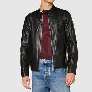 Chaqueta de cuero de último diseño Chaqueta de cuero de calidad superior del mejor material Chaqueta de invierno de cuero de nuevo diseño - Product Image 3