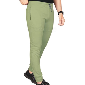 Pantalones informales de cintura alta para mujer, pantalones de cuero apilados marrones plisados con cremallera de moda callejera con tela de lona ligera - Product Image 5