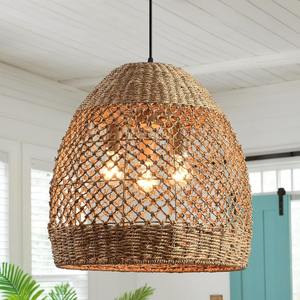 Candelabro de algas marinas, candelabros de paja en forma de cúpula ecológicos con diseño personalizado - Product Image 1