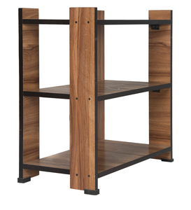 Étagère à chaussures en bois à 3 niveaux de qualité supérieure Organisateur de stockage peu encombrant de haute qualité pour couloir placard salon ou entrée - Product Image 5