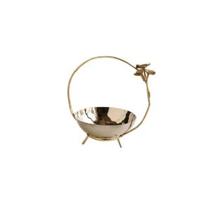 Cuenco de latón para servir alimentos de estilo único de uso diario para el hogar a granel, precio al por mayor, cuenco para servir alimentos usados para catering - Product Image 1