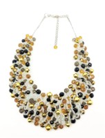 Nouveau style 2026 – Collier multirangs à sequins pour enfants, perles Heishi dorées, style bohème, tendance et très demandé