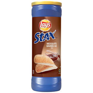 Chips de pommes de terre Lays Stax à la crème sure et à l'oignon, la collation est toujours parfumée, les pommes de terre sont fines et croustillantes, chips de pommes de terre Lays - Product Image 2