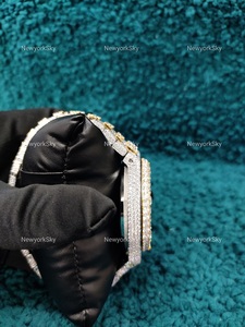 Montre mécanique personnalisée VVS Clarity Moissanite Diamond pour hommes 100% Pass Diamond Tester Iced Out Luxury Fine Jewelry - Product Image 4