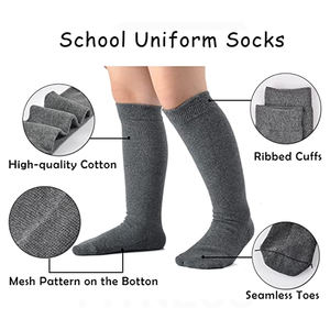 Chaussettes de football d'université de couleurs d'école - Product Image 3