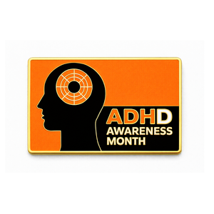 Psychotherapy Healing Mental Hospital Gift Best Custom Logo Metal Enamel <b>Pins</b> Adhd - Product Image 6