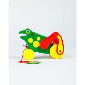 Juguete de plástico Royal Hopper Frog para arrastrar, ideal para juegos, empaquetado - Product Image 2