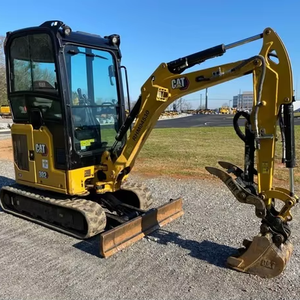 CAT Mini (jusqu'à 12,000 lbs) Excavatrices Machines de construction avec moteur PLC Mini Track Digger - Product Image 1