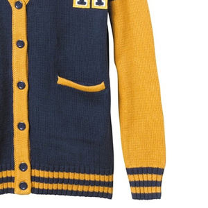 Suéteres de Invierno Personalizados para Hombre y Mujer con Cuello en V, Logotipo Bordado, Diseño de Parches, Cárdigan de Mujer, Tejido con Apliques Griegos - Product Image 6