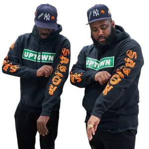 Sudadera con Capucha Negra con Estampado Gráfico para Hombre, Felpa de Algodón Grueso, Sudadera con Capucha Estilo Urbano, Suministro OEM - Product Image 6