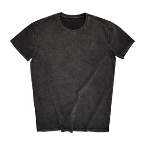 Fabrication de t-shirts de haute qualité, vêtements décontractés pour hommes, t-shirts délavés à l'acide, microfibre, best-seller, t-shirt léger et lavable - Product Image 1