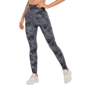 Legging personnalisé pour femmes style unique Legging taille moyenne en polyester 100% coton taille personnalisée - Product Image 6