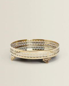 Bandeja Decorativa Moderna de Metal y Espejo, Diseñada para Hogares de Lujo, a Precio de Mayoreo - Product Image 3