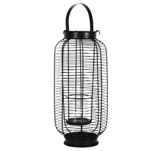 Lanterne en métal élégante unique découpée conception de travail de table disponible lanterne à bougie en métal sur mesure support de lumière de bougie pot de lampe - Product Image 5