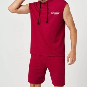 OEM Service Highest Quality Adult Gym Fitness Set <b>Men</b> Two Pieces Made Best Fabric tracksuits <b>for</b> <b>men</b> tracksuits - Product Image 4