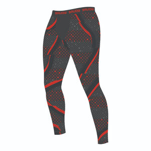 Sublimation Custom BJJ MMA Running Workout Training Compression Pants Sports <b>Leggings</b> Men <b>Leggings</b> High Elasticity Belt Fitness - Product Image 2