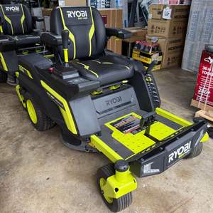 RYOBIS 48 volts Brushless 54 pouces 115 Ah batterie électrique équitation zéro tour tondeuse de haute qualité avec nouveau rabais. - Product Image 4