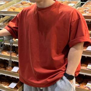 เสื้อยืดผ้าฝ้าย100% ขนาดใหญ่สำหรับทั้งชายและหญิงเสื้อยืดสำหรับผู้ใหญ่สั่งทำโลโก้ได้180g - Product Image 4