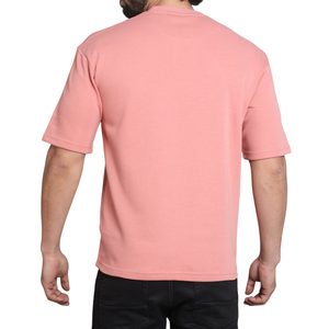 T-shirt pour homme en coton 100% léger, surdimensionné, coupe ample, personnalisable, blanc, pour un confort élégant - Product Image 2