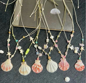 Vietnam Handmade Seashell <b>Necklace</b> Coastal Style Jewelry For Gift And Souvenir - Product Image 1