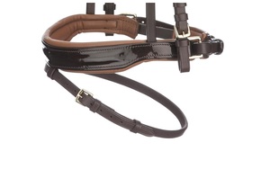 Brida para Caballo de Cuero Genuino de Última Generación con Canal Vacío, Producto Ecuestre de Alta Calidad - Product Image 3