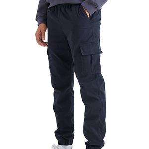 กางเกงจ็อกเกอร์ผู้ชายทรงสลิมฟิตลำลองเอวกลางดีไซน์ใหม่แบบเรียบหลายกระเป๋า 100% โพลีเอสเตอร์ น้ำหนักเบา เหมาะสำหรับใส่ในฤดูใบไม้ร่วง - Product Image 2