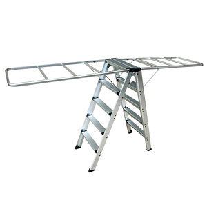 Nhôm bước có thể gập lại gấp ghế nền tảng gấp thang thang - Product Image 4