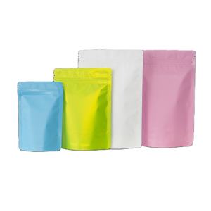 Sac debout pochette en aluminium pour aliments sac en plastique compostable en feuille personnalisée sacs d'épicerie en plastique pour aliments - Product Image 1