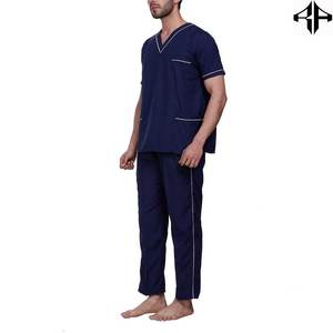Uniforme médico de enfermería antiarrugas de secado rápido, transpirable, suave, cómodo, hecho a medida, para hombres - Product Image 3