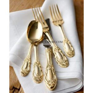 Ensemble de couverts décoratifs de table de qualité supérieure ensemble de couverts de Offre Spéciale de luxe ensemble de couverts de fête d'anniversaire de café au look unique pour la cuisine - Product Image 1