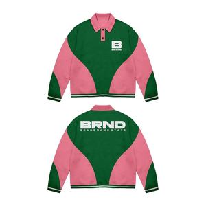 Base de punto sólida de manga larga personalizada para hombres y mujeres para polos para primavera y otoño Nuevo estilo - Product Image 4