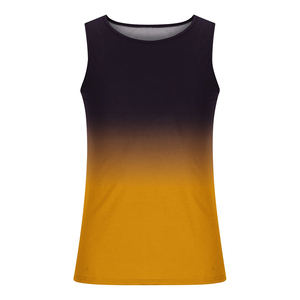 เสื้อกล้ามผู้ชายเสื้อ100% คอตตอนสีทึบระบายอากาศได้ดีเสื้อแขนกุดลำลองเข้ารูปเสื้อกล้ามใส่ไปยิมวิ่งสบาย - Product Image 1