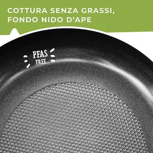 Padella Antiaderente in Ceramica Moderna 28 cm, Set di Pentole Linea Oliva per Cucina - Product Image 5