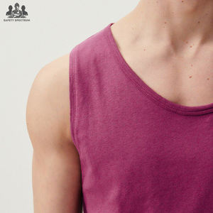 Camiseta Deportiva para Hombre OEM |   Ropa Deportiva Informal de Punto para Gimnasio |   Poliéster/Algodón Transpirable y Ecológico de Secado Rápido, Marca Privada - Product Image 6