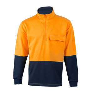 Sudadera con Capucha para Hombre, 100% Algodón, Corte Holgado, Resistente al Viento, Invierno, Alta Visibilidad, con Bolsillos Tipo Canguro - Product Image 5